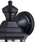 Vaxcel Auburn Aluminum 6.25-in. W 1 Light Black Motion Sensor Dusk/Dawn Outdoor Wall Lantern Clear Glass T0731 - alternate 4